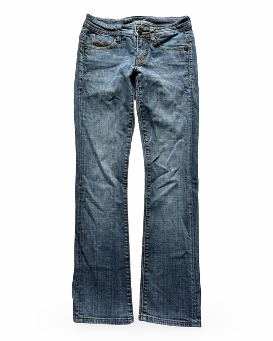 Vintage Low-Rise Straight Fit Jeans (XXS)