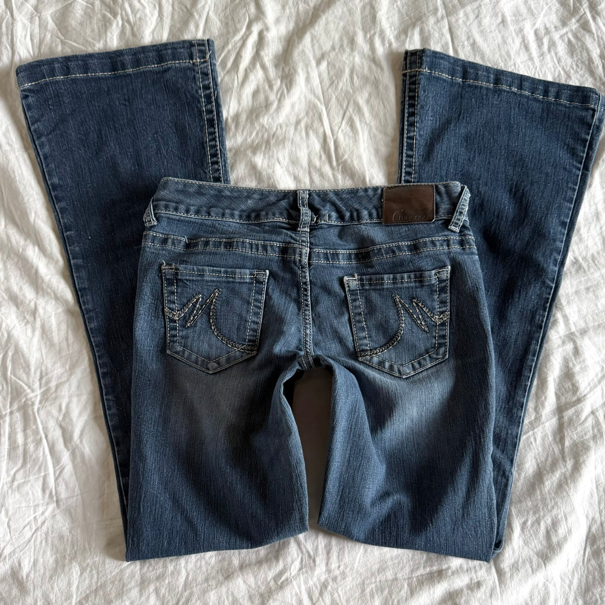 Maurices Low-Rise Medium Wash Bootcut Jeans - Size M