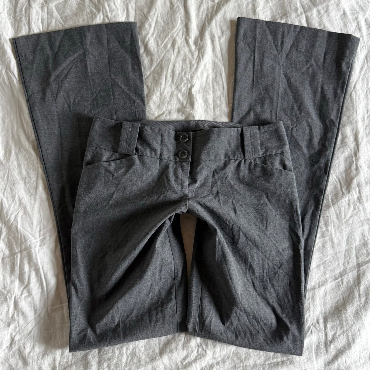 The Limited Low-Rise Office Siren Straight Fit Trousers - Size S