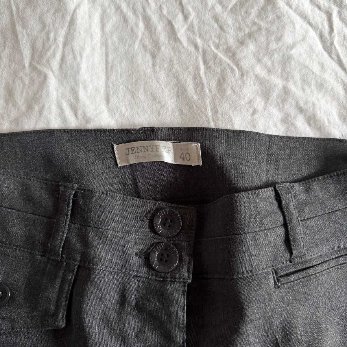 Jennyfer Low-Rise Office Siren Flared Trousers - Size M