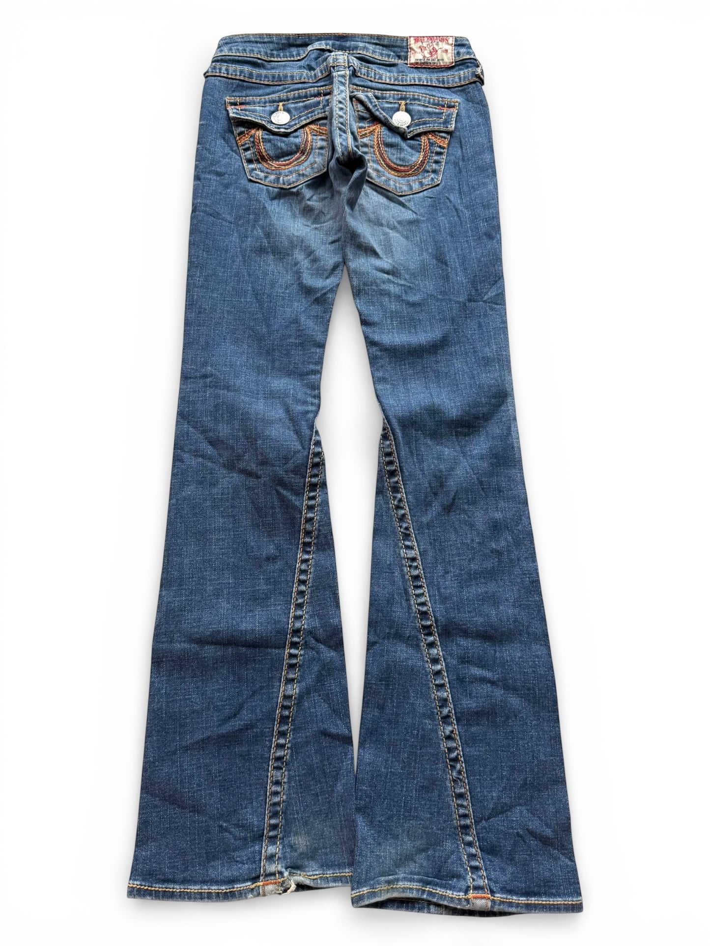 True Religion Low-Rise Flared Jeans (XXS)