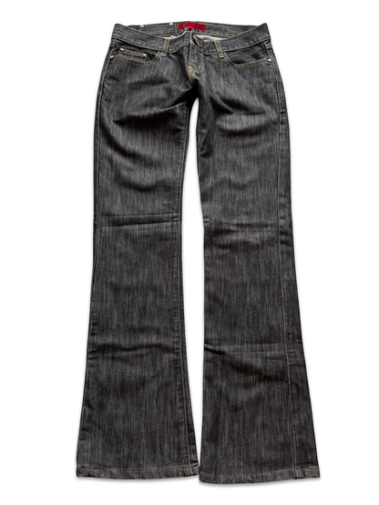 Yes Miss Low-Rise Straight Fit Jeans (S)