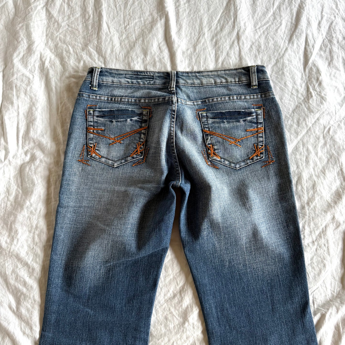 Fly 4 You Low-Rise Medium Wash Bootcut Jeans - Size L