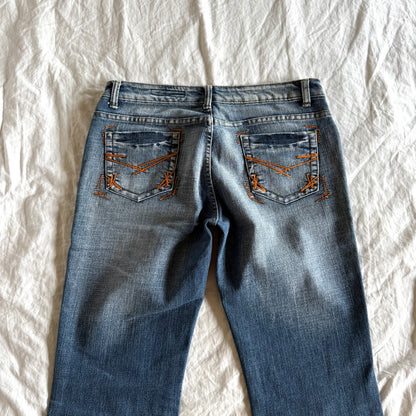 Fly 4 You Low-Rise Medium Wash Bootcut Jeans - Size L