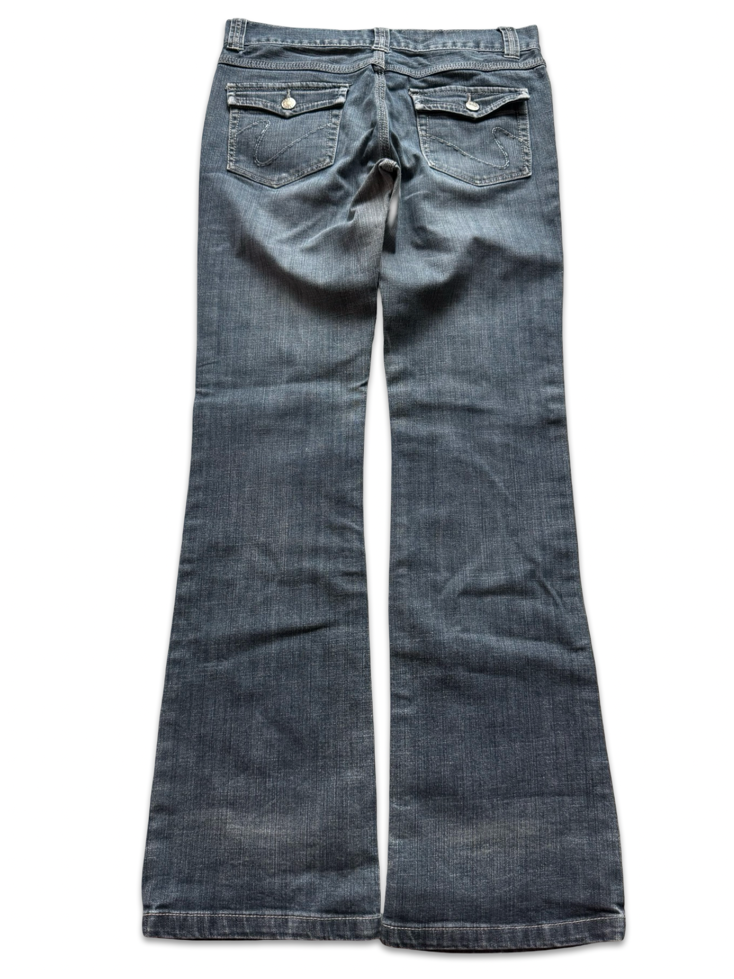 Creeks Mid-Rise Straight Fit Jeans (L)
