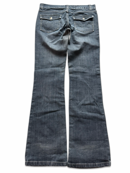 Creeks Mid-Rise Straight Fit Jeans (L)