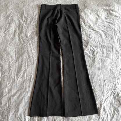 Jennyfer Low-Rise Office Siren Flared Trousers - Size M