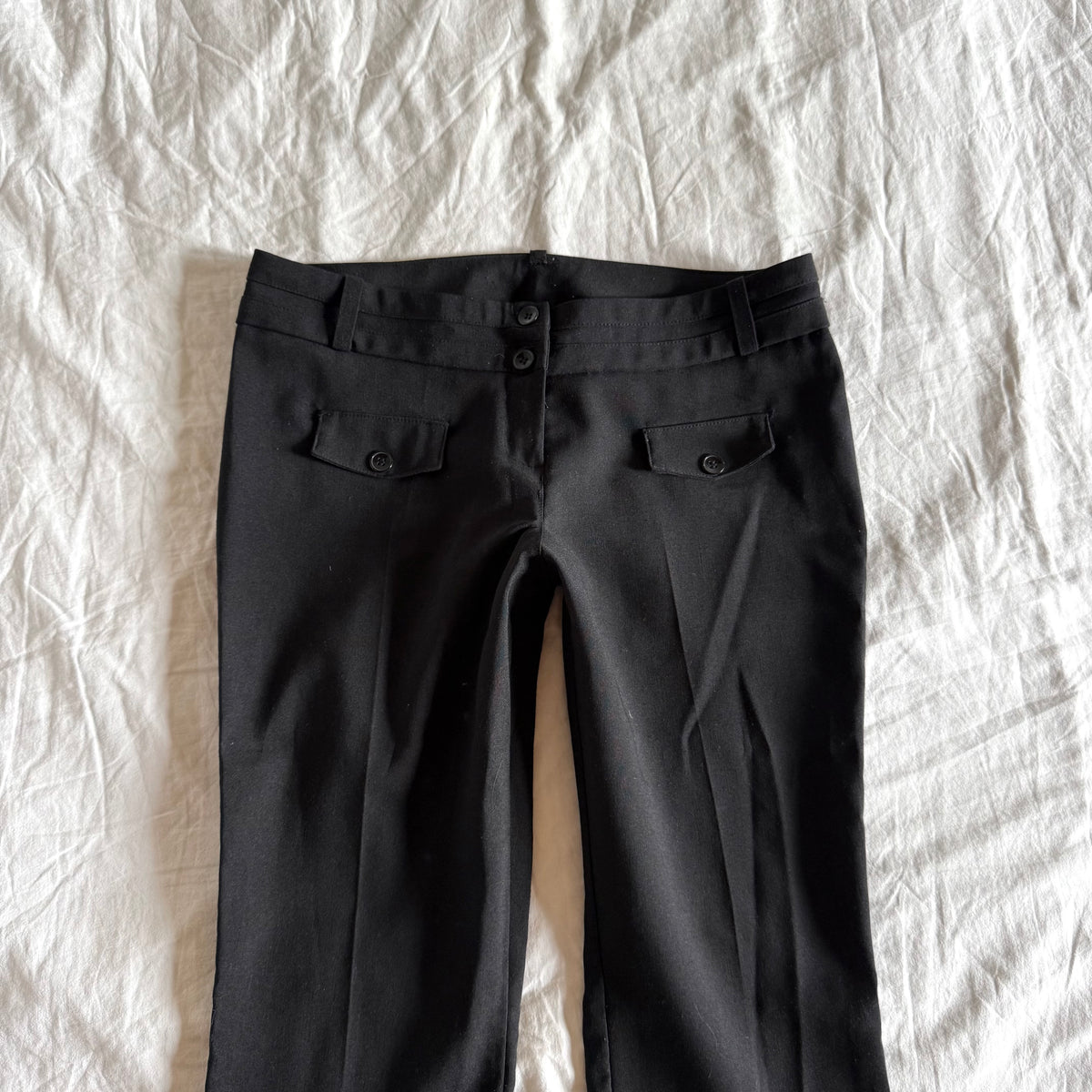 Walk And Talk Low-Rise Office Siren Bootcut Trousers - Size S/M