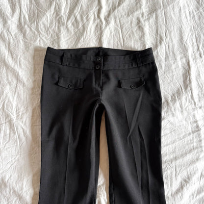 Walk And Talk Low-Rise Office Siren Bootcut Trousers - Size S/M