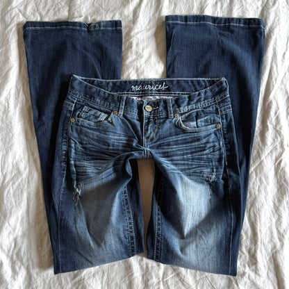 Maurices Low-Rise Medium Wash Bootcut Jeans - Size S