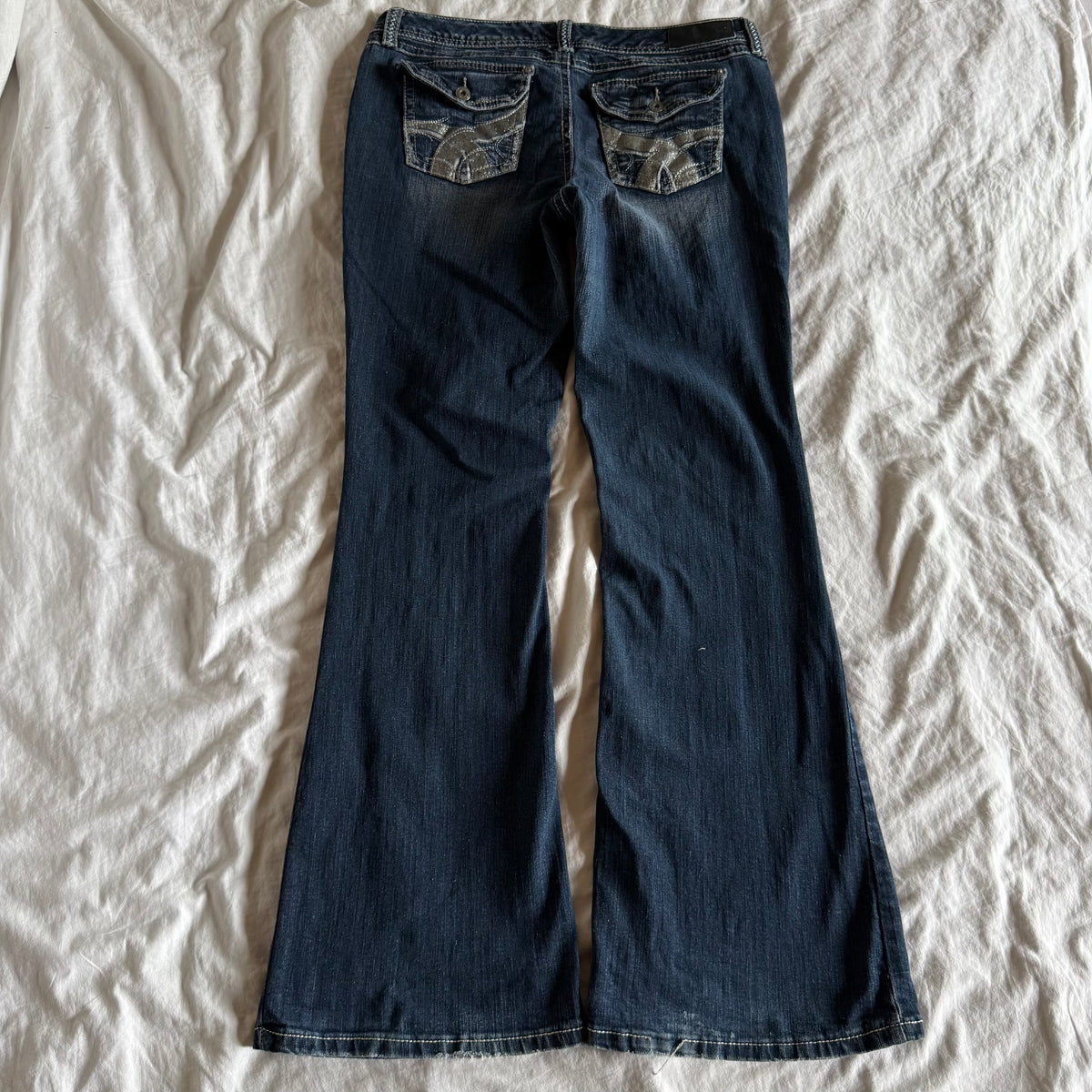 Rue21 Low-Rise Dark Wash Bootcut Jeans - Size L/XL