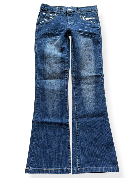 S.W.A.K. Mid-Rise Bootcut Jeans (XS)