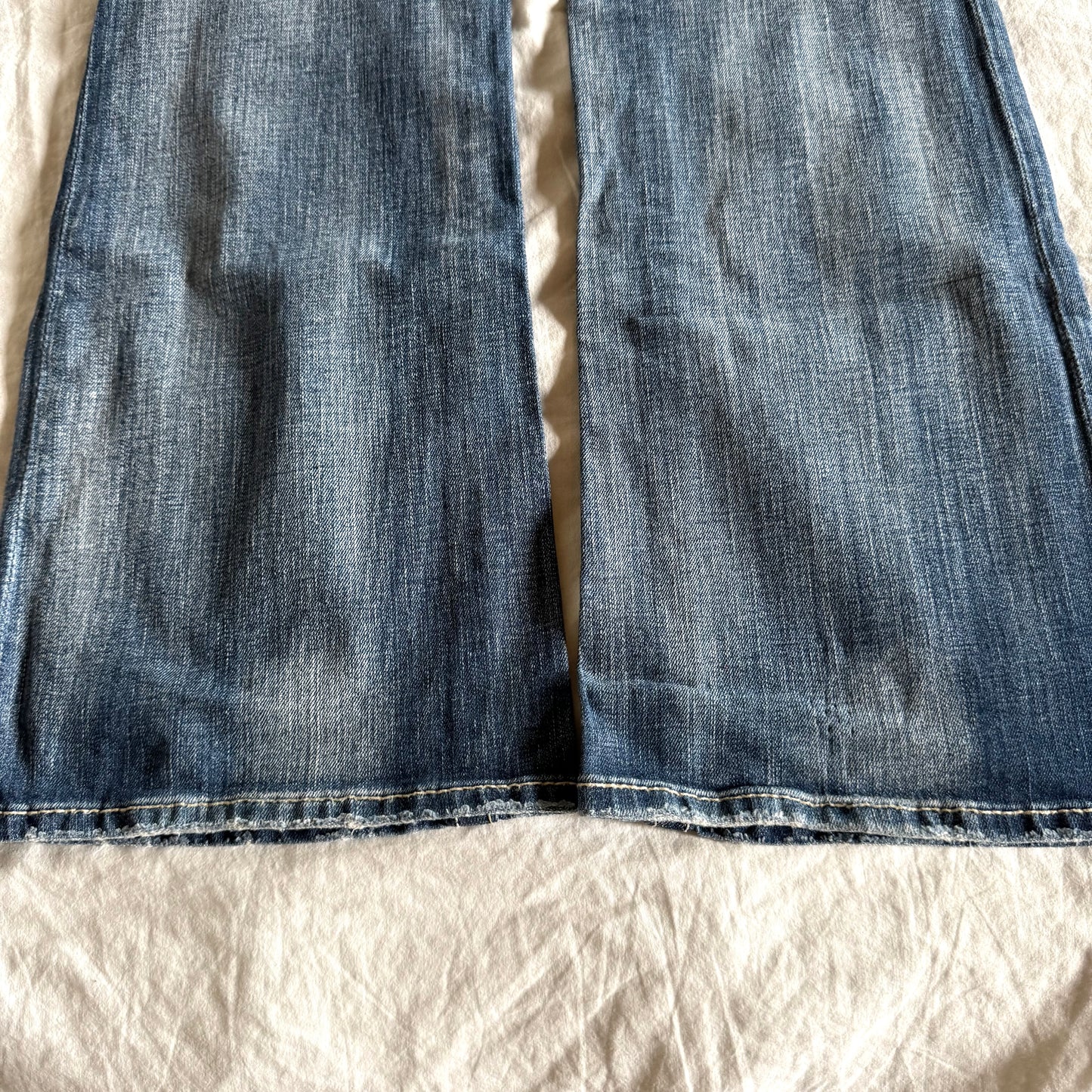Big Star Low-Rise Medium Wash Bootcut Jeans - Size L