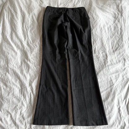 Montego Low-Rise Office Siren Straight Fit Trousers - Size S