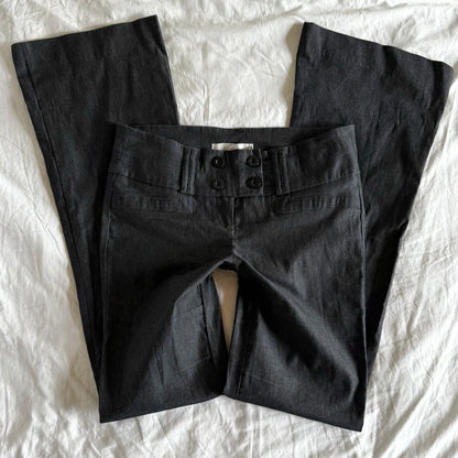 Dynamite Low/Mid-Rise Office Siren Bootcut Trousers - Size M