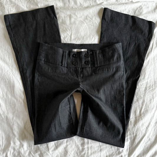 Dynamite Low/Mid-Rise Office Siren Bootcut Trousers - Size M