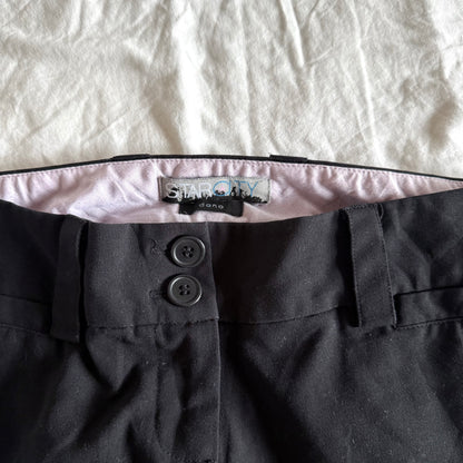 Starcity Low-Rise Office Siren Wide Leg Trousers - Size S
