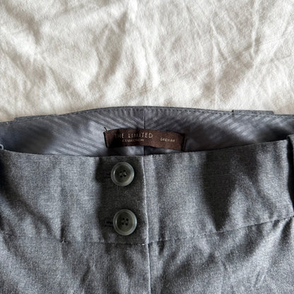The Limited Low-Rise Office Siren Straight Fit Trousers - Size S
