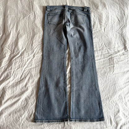 Xanaka Low-Rise Light Wash Bootcut Jeans - Size M