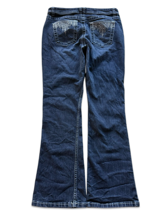 APT 9 Mid-Rise Bootcut Jeans (M)