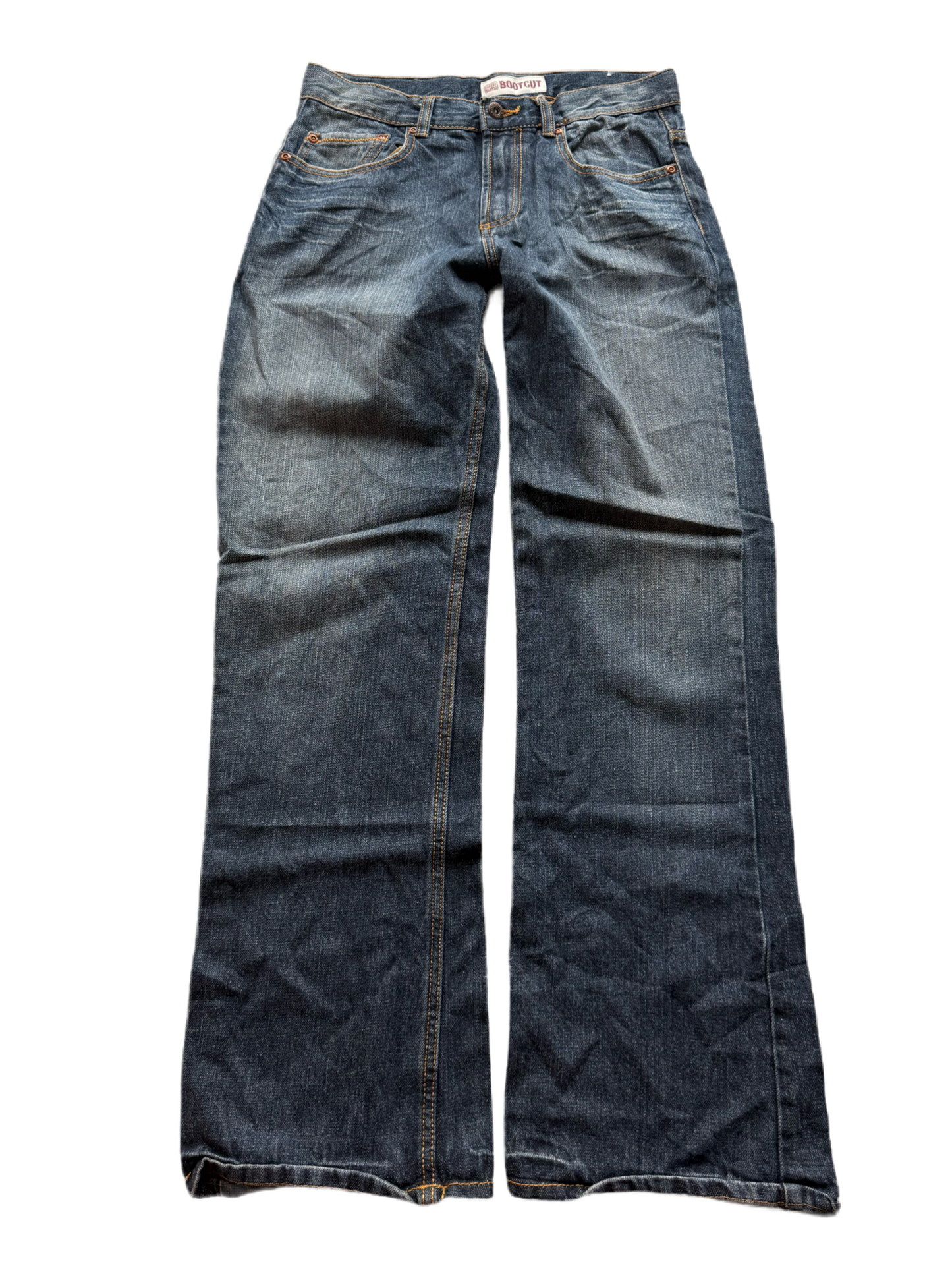 Vintage Mid-Rise Baggy Jeans (XS)