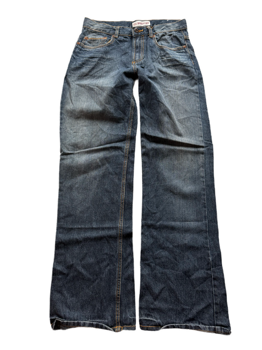 Vintage Mid-Rise Baggy Jeans (XS)