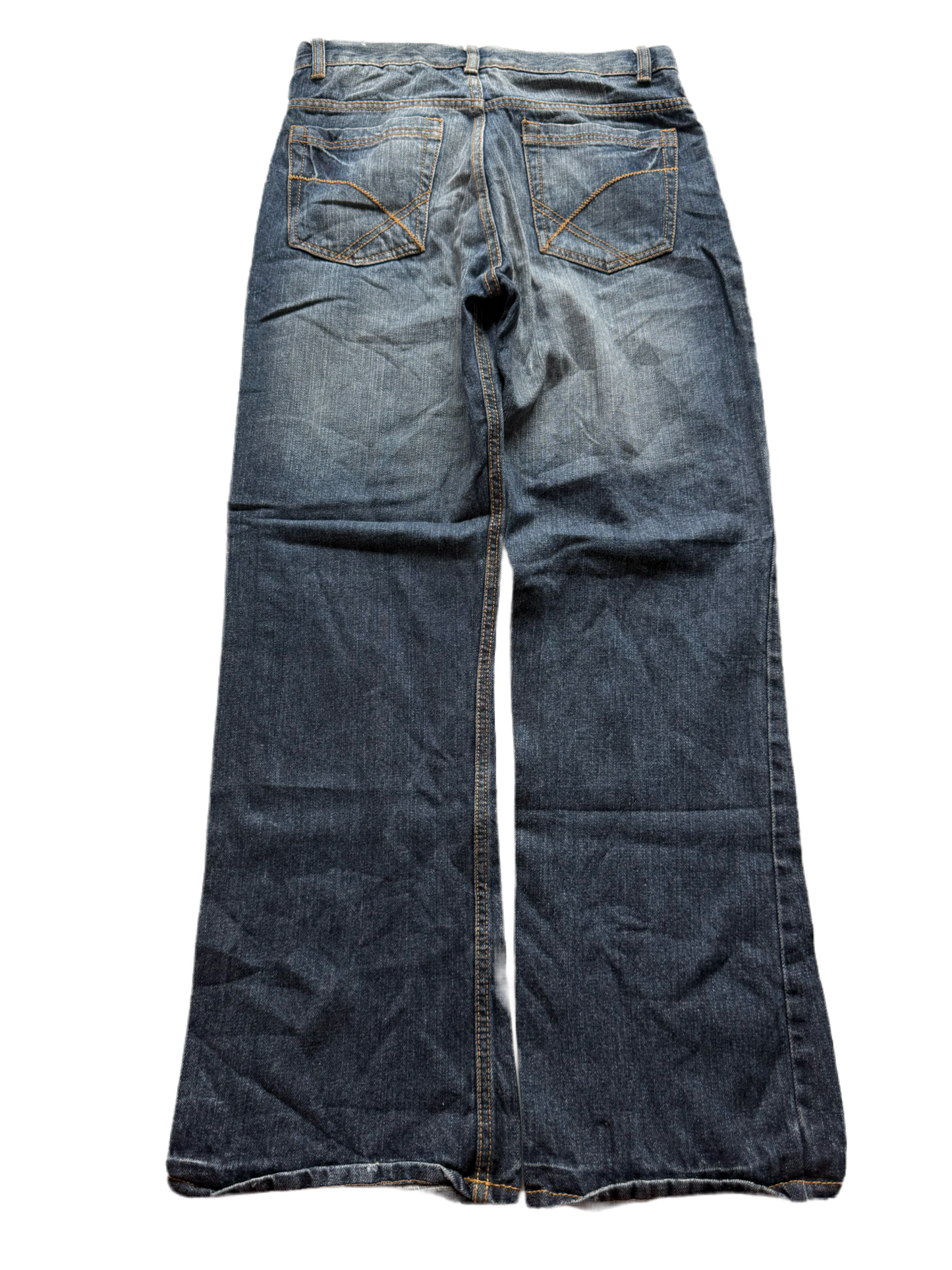 Vintage Mid-Rise Baggy Jeans (XS)