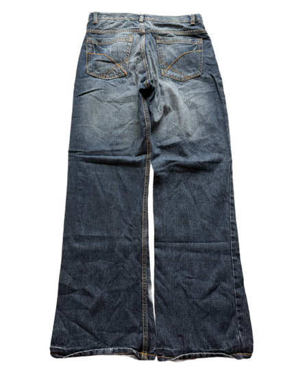 Vintage Mid-Rise Baggy Jeans (XS)