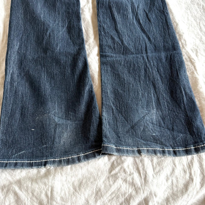 Premiere Low-Rise Dark Wash Bootcut Jeans - Size S/M