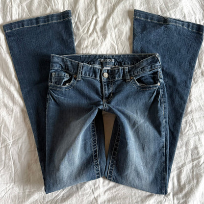 Maurices Low-Rise Medium Wash Bootcut Jeans - Size M