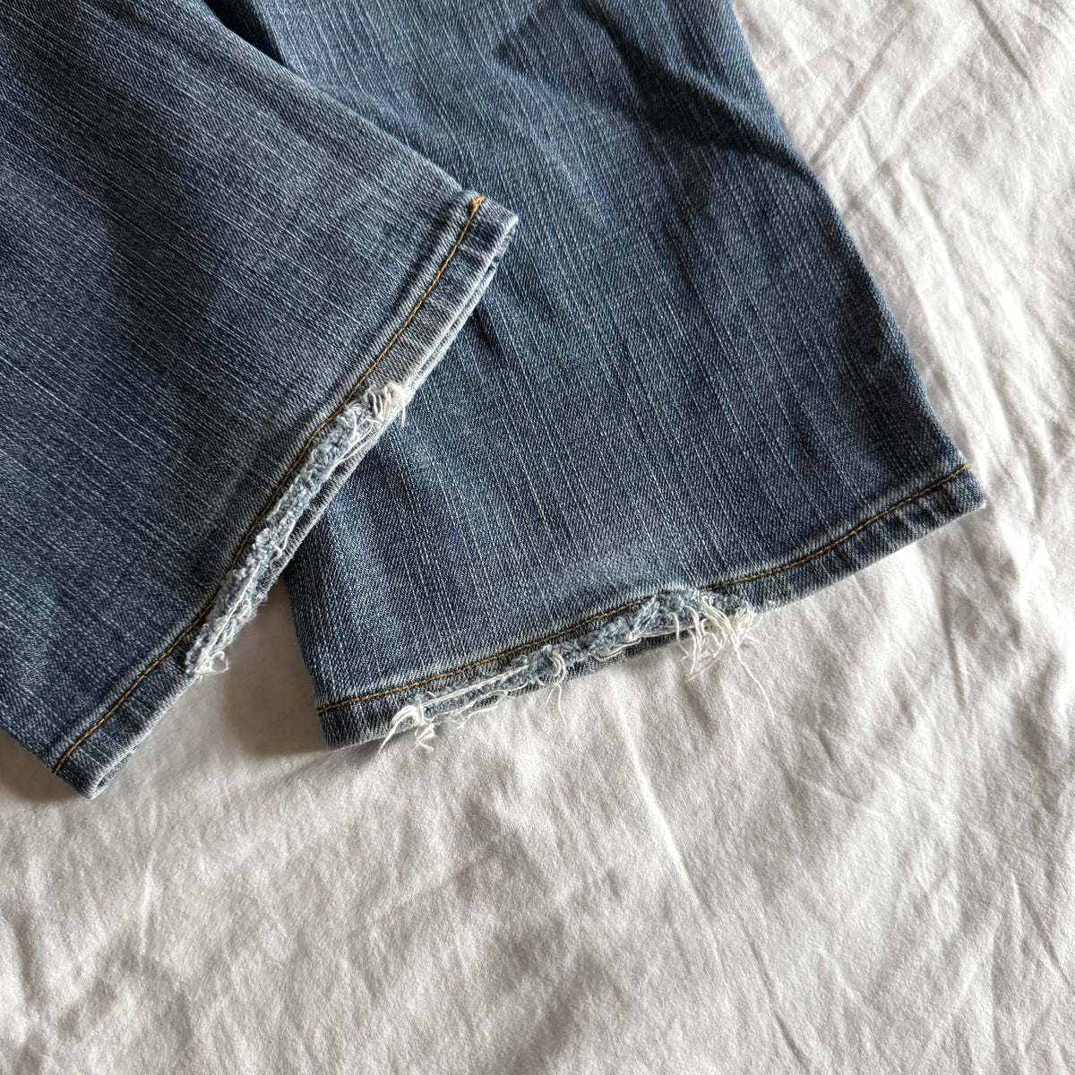 Esprit Low-Rise Light Wash Straight Fit Jeans - Size S/M