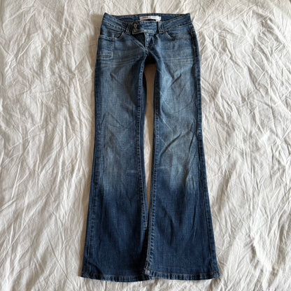 Only Low-Rise Medium Wash Bootcut Jeans - Size S