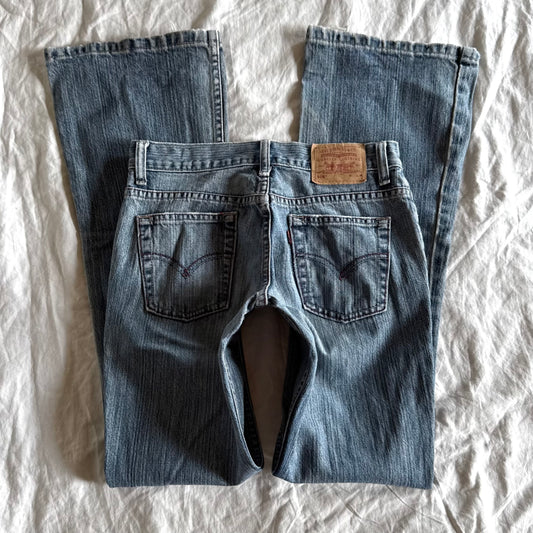 Levi‘s 518 Low-Rise Light Wash Bootcut Jeans - Size XXS