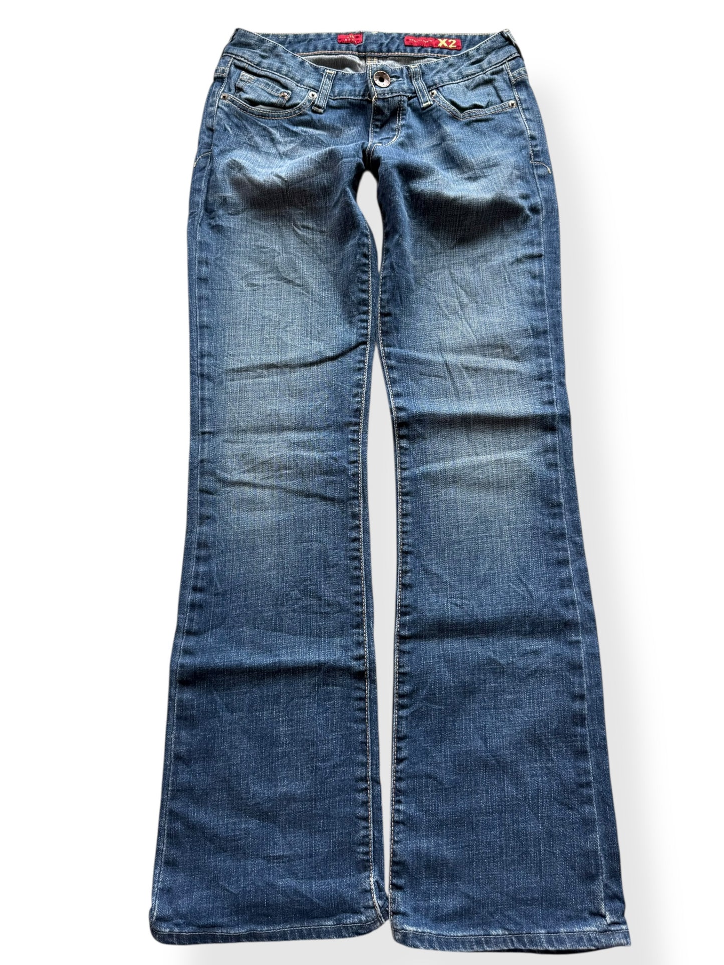 X2 Low-Rise Bootcut Jeans (XS)