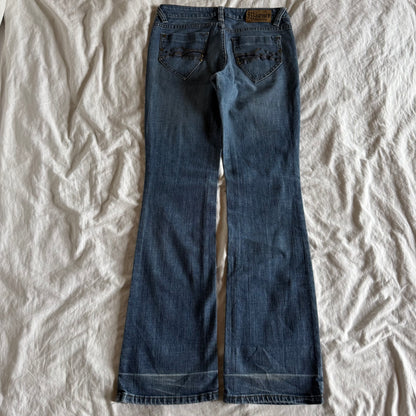 Esprit Low/Mid-Rise Medium Wash Straight Fit Jeans - Size S