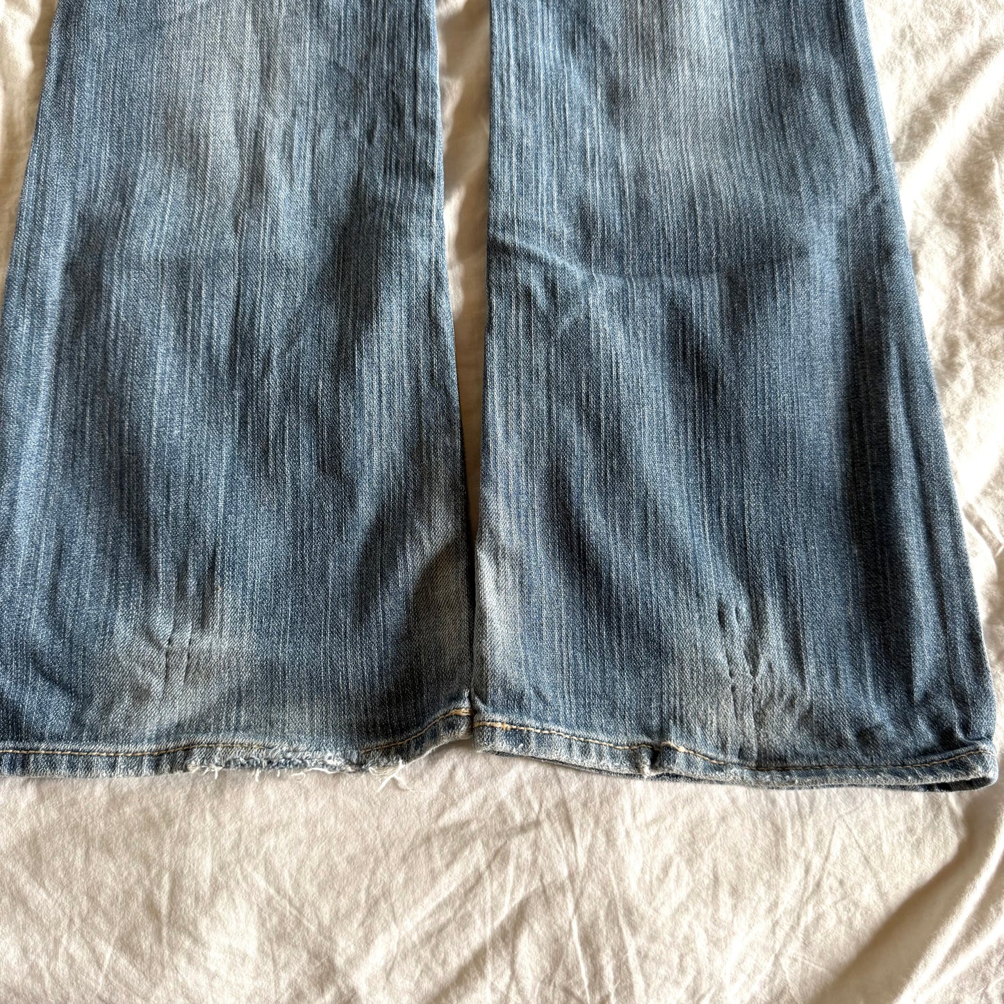 Big Star Low-Rise Light Wash Bootcut Jeans - Size XS/S