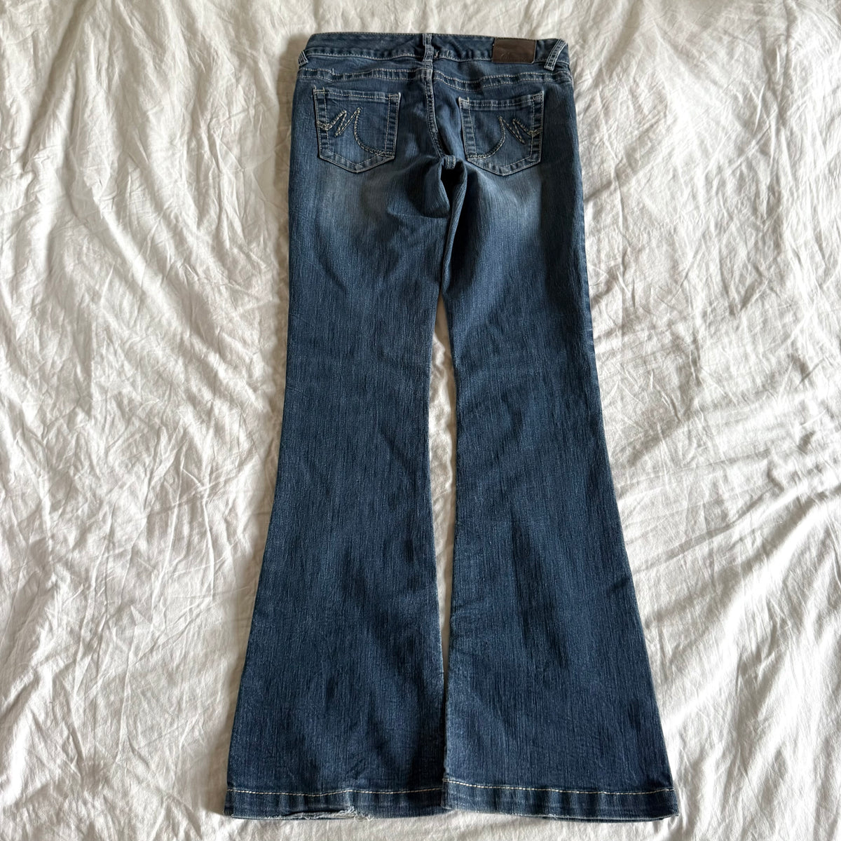 Maurices Low-Rise Medium Wash Bootcut Jeans - Size M