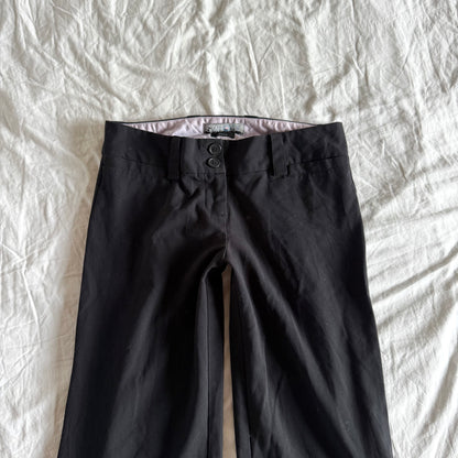 Starcity Low-Rise Office Siren Wide Leg Trousers - Size S