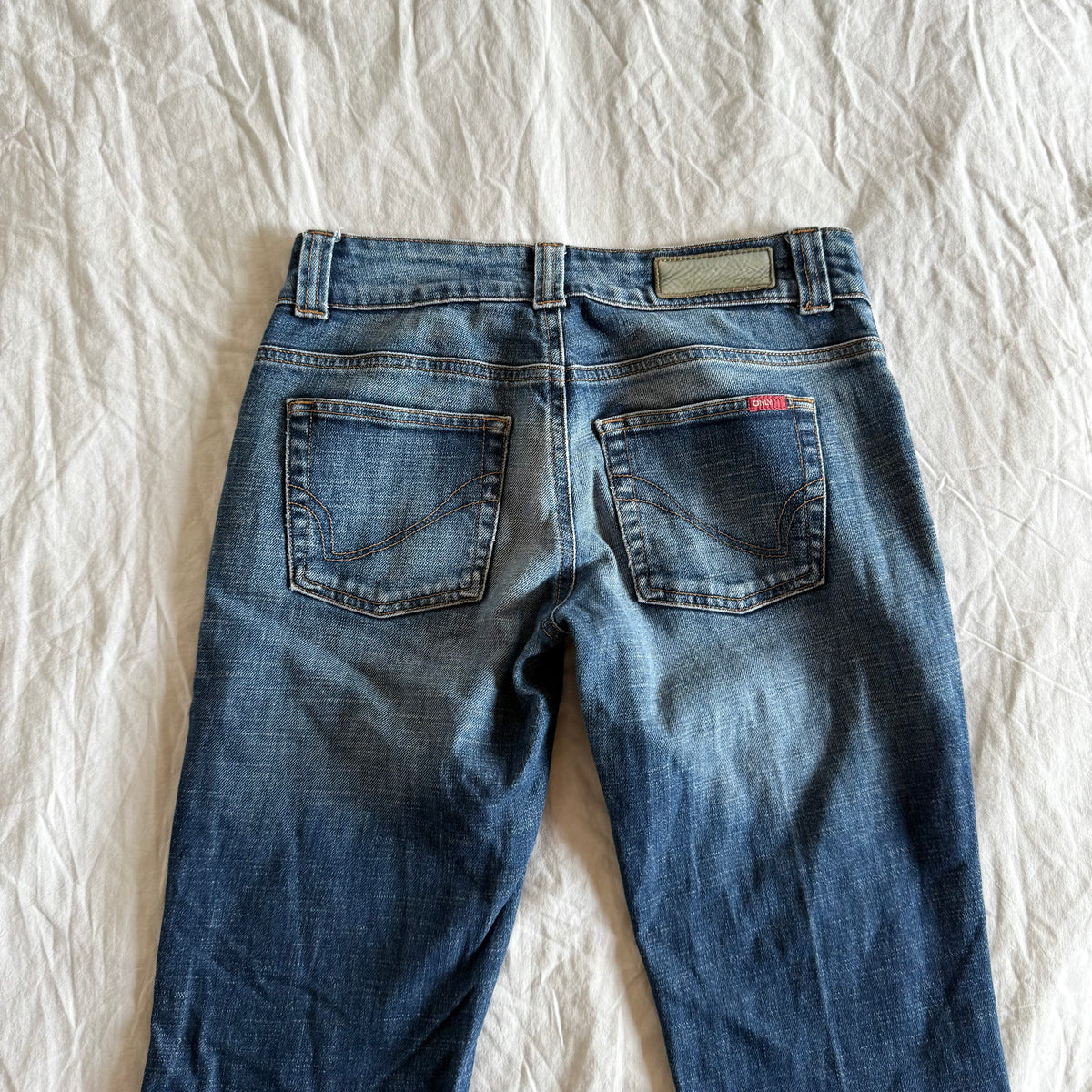 Only Low-Rise Medium Wash Bootcut Jeans - Size S