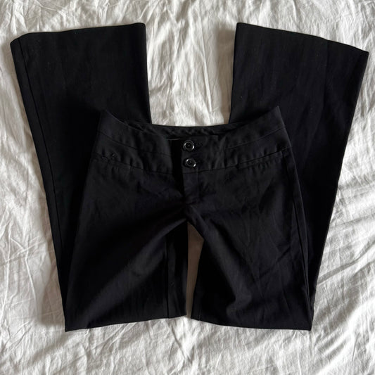 Maurices Low-Rise Office Siren Wide Leg Trousers - Size XS