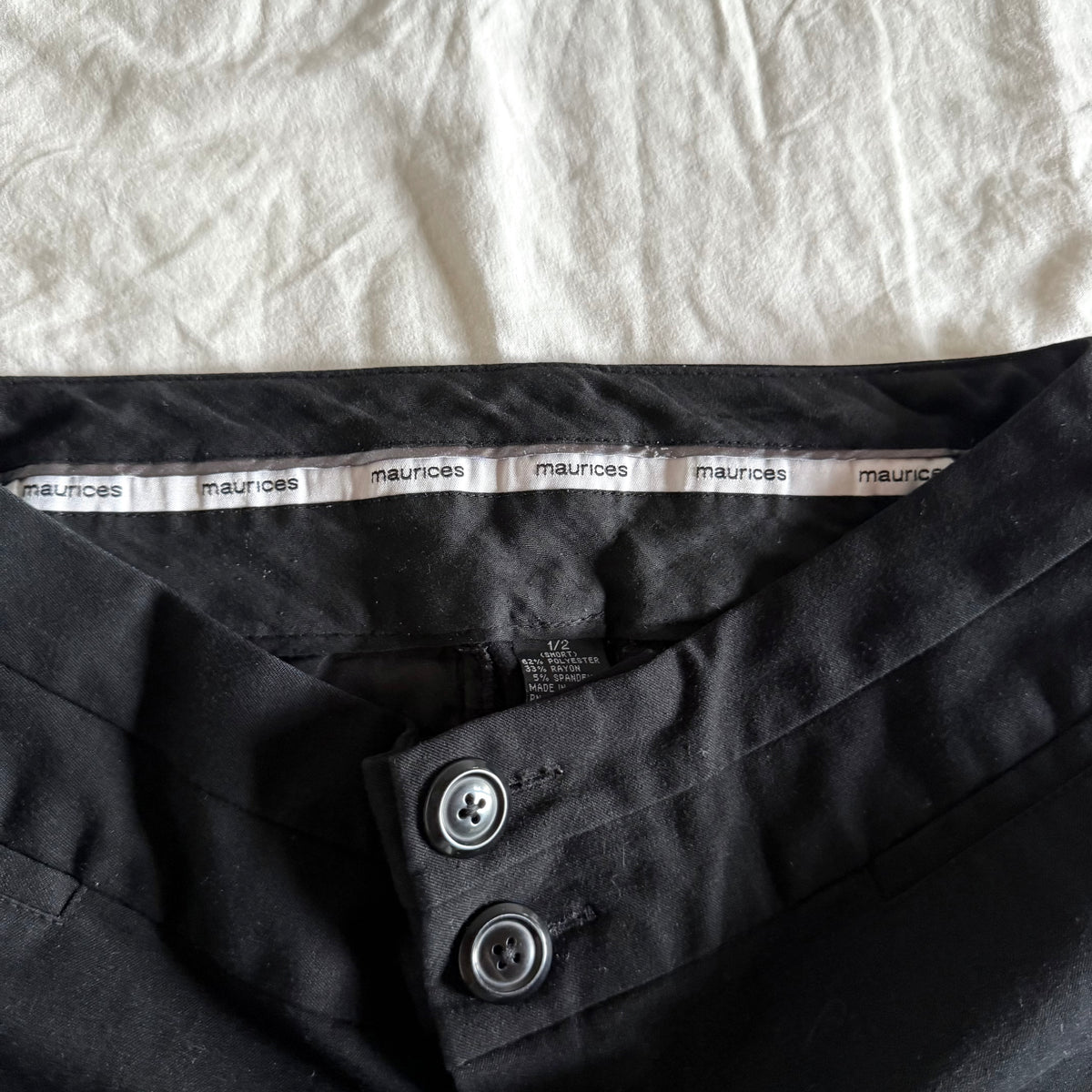 Maurices Low-Rise Office Siren Wide Leg Trousers - Size XS