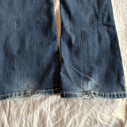 Maurices Low-Rise Dark Wash Straight Fit Jeans - Size M