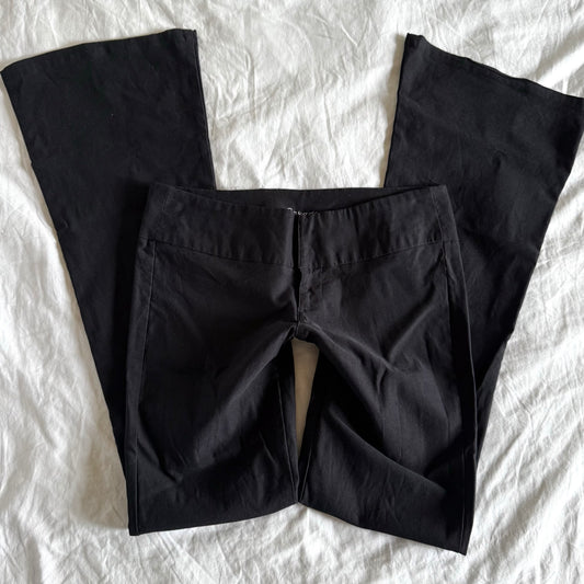 Garage Low-Rise Office Siren Flared Trousers - Size M