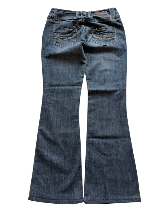 Camaieu Low-Rise Bootcut Jeans (M)