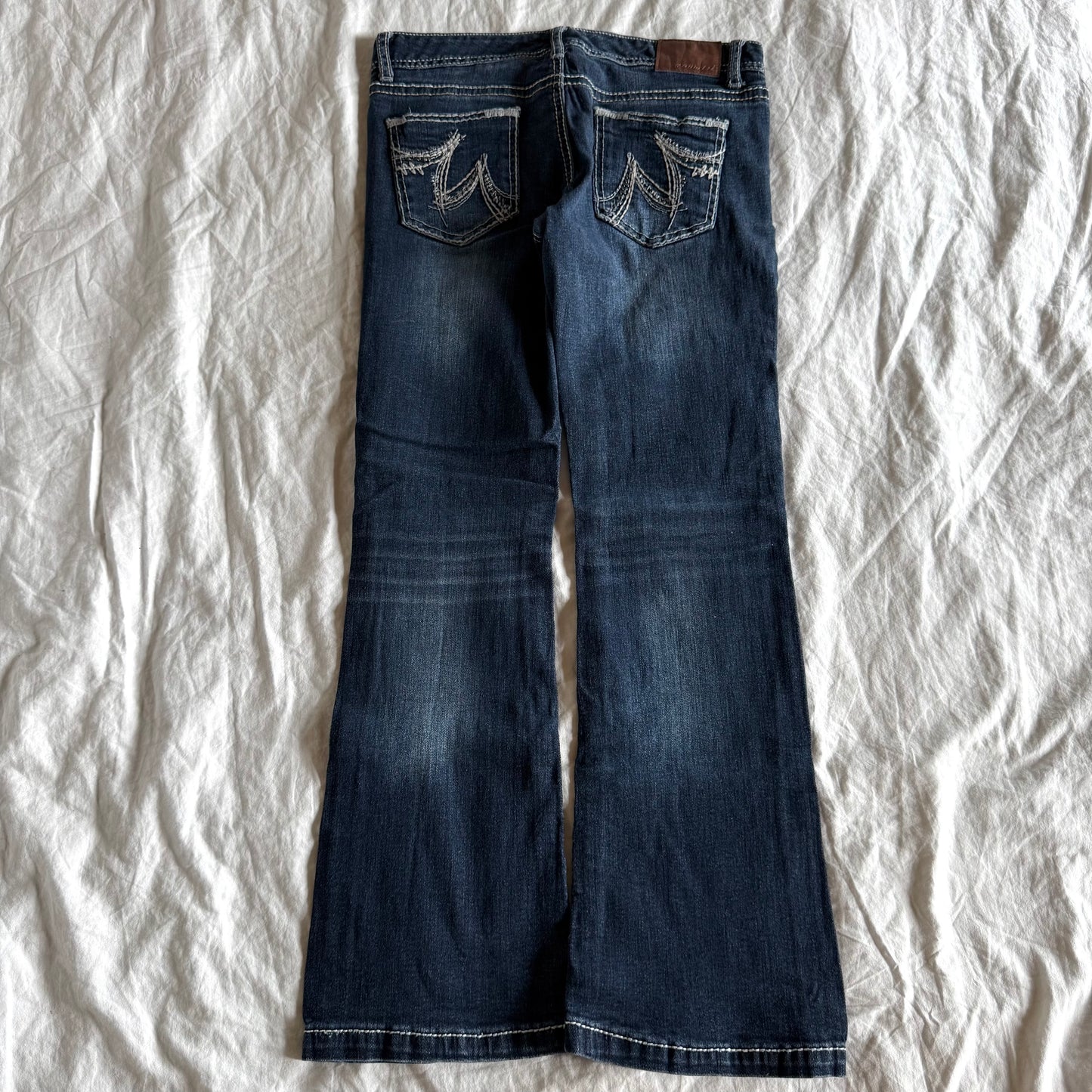 Maurices Low-Rise Dark Wash Bootcut Jeans - Size XS
