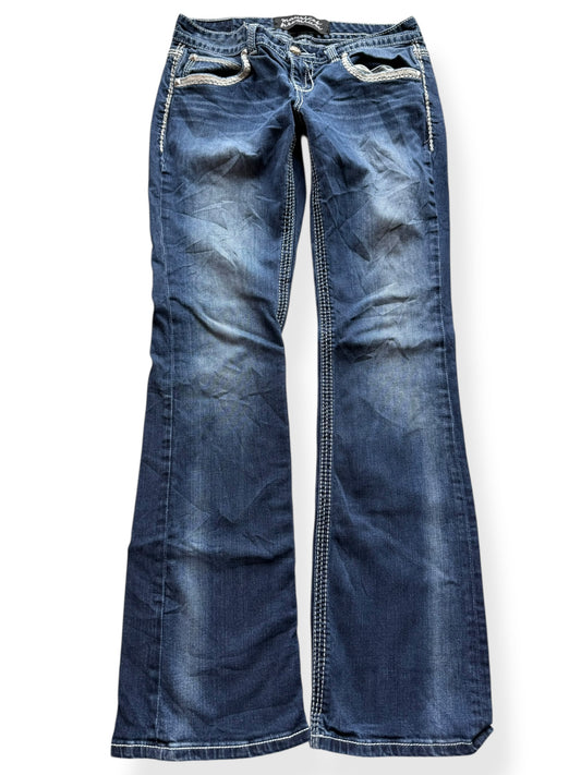 Maurices Low-Rise Bootcut Jeans (L)