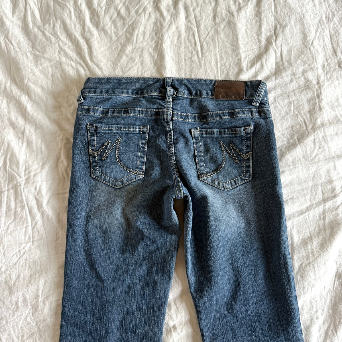 Maurices Low-Rise Medium Wash Bootcut Jeans - Size M