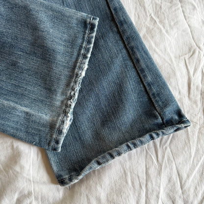 Refuge Low-Rise Light Wash Bootcut Jeans - Size XS