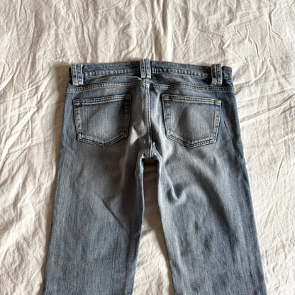 Xanaka Low-Rise Light Wash Bootcut Jeans - Size M