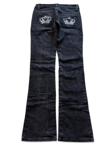 Chelly Low-Rise Straight Fit Jeans (S)